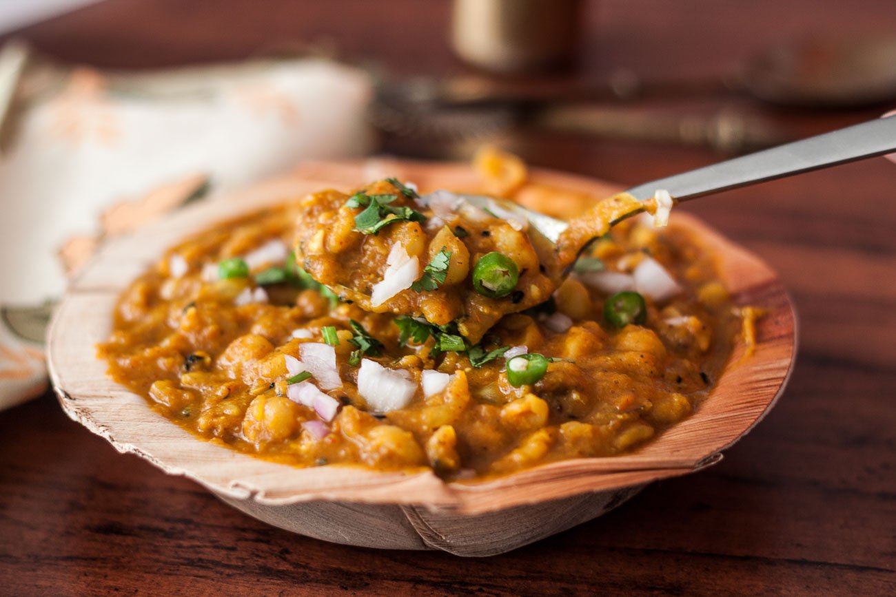 Indicka pochoutka | Indian vegan pea delicacy